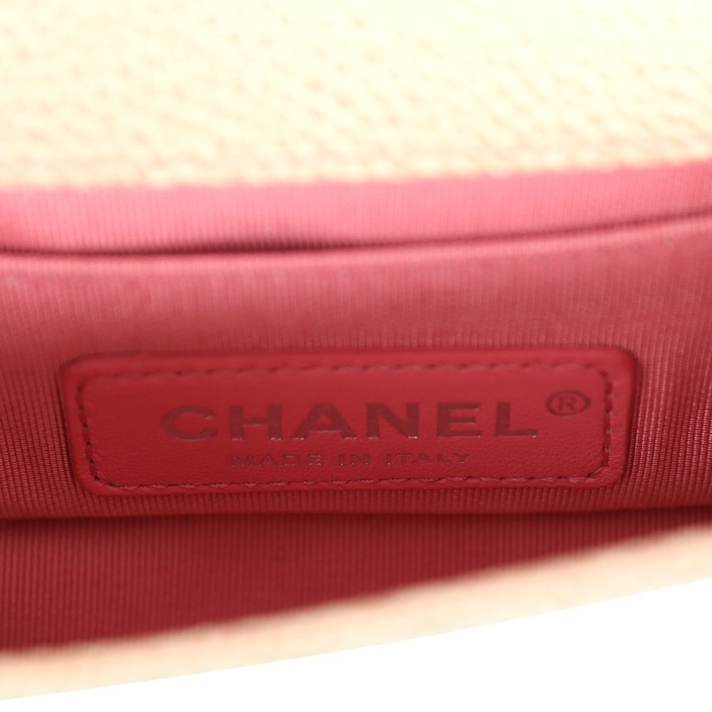 Chanel Mini "Paris-Cuba" Boy Bag Multicolored Caviar Enamel Silver Hardware - Image 9