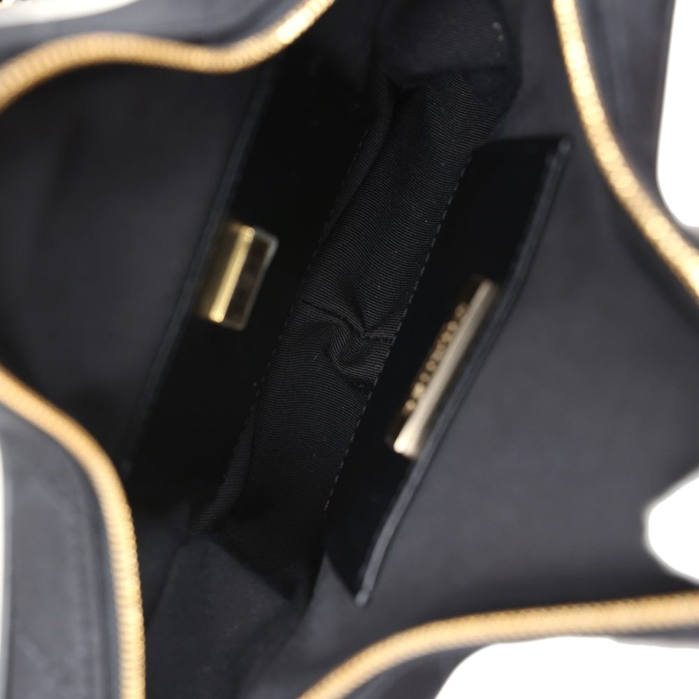 Chanel Star Bag Black Satin Light Gold Hardware - Image 10