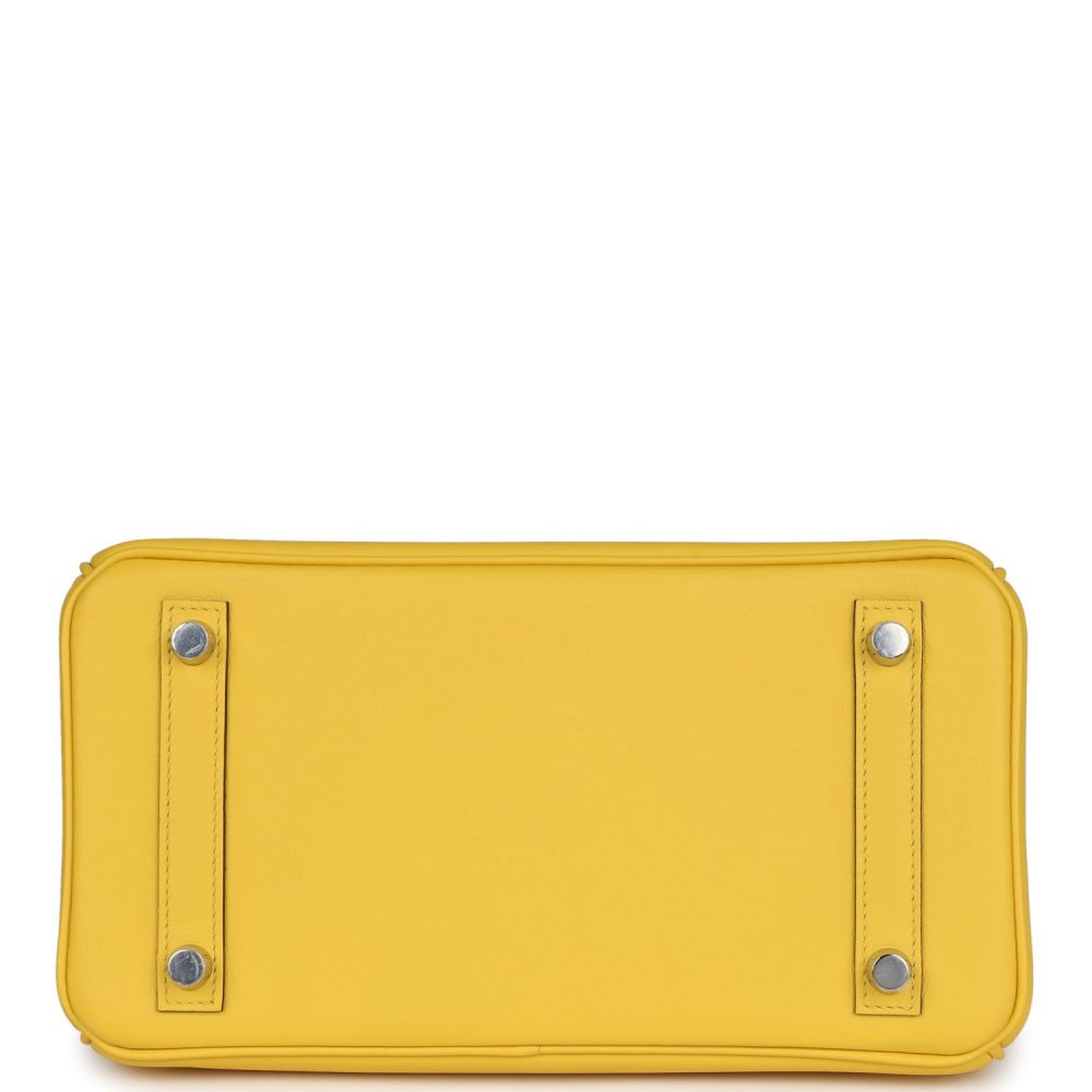 Hermes Birkin 25 Jaune de Naples Swift Palladium Hardware - Image 6