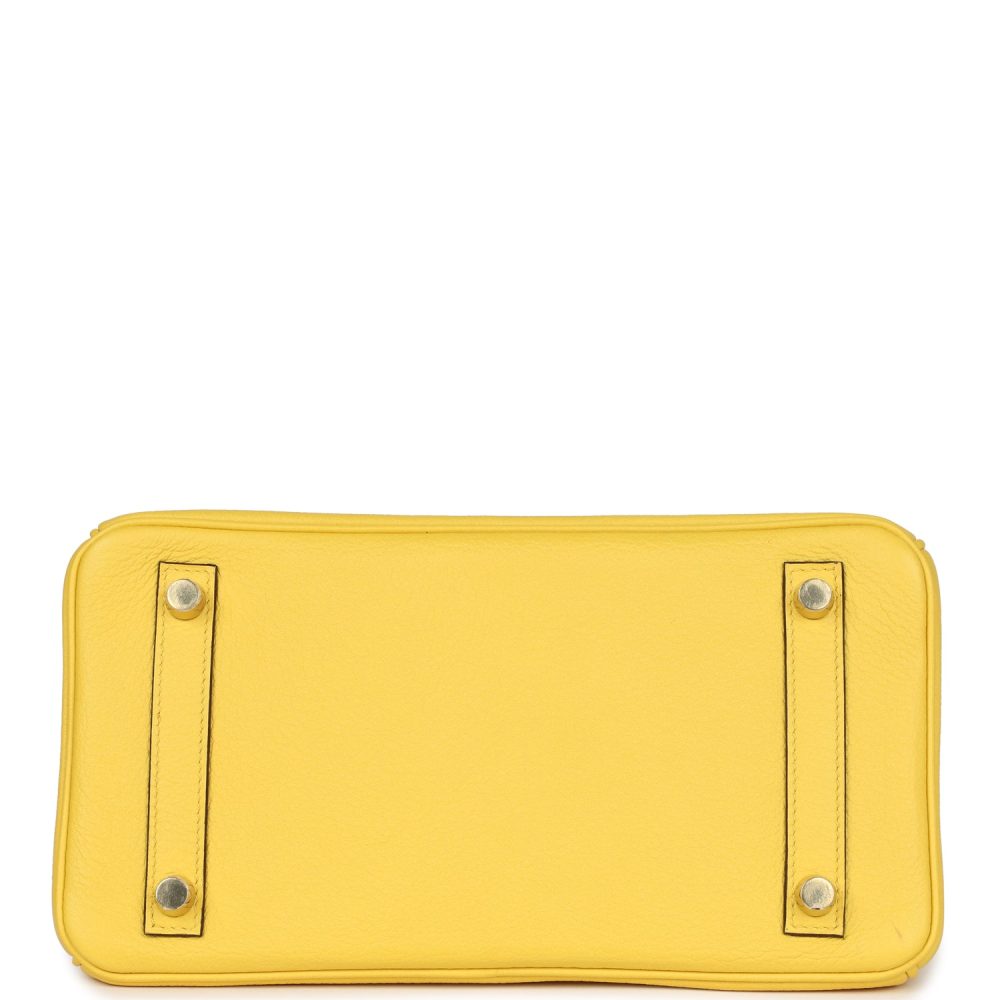 Hermes Birkin 25 Jaune de Naples Togo Gold Hardware - Image 6