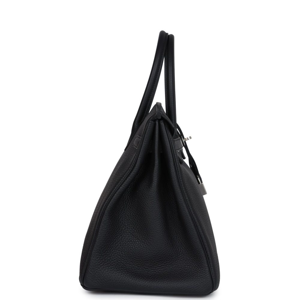 Hermes Birkin 35 Black Togo Palladium Hardware - Image 3