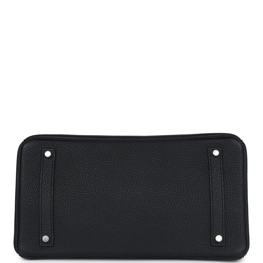 Hermes Birkin 35 Black Togo Palladium Hardware - Image 6