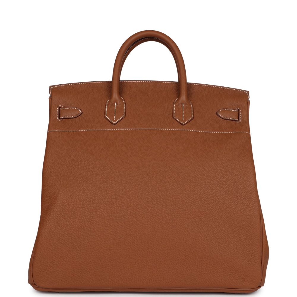 Hermes Birkin HAC 40 Gold Togo Palladium Hardware - Image 4