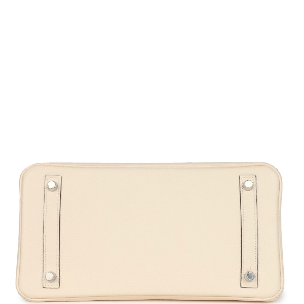 Hermes Birkin 30 Nata Clemence Palladium Hardware - Image 6
