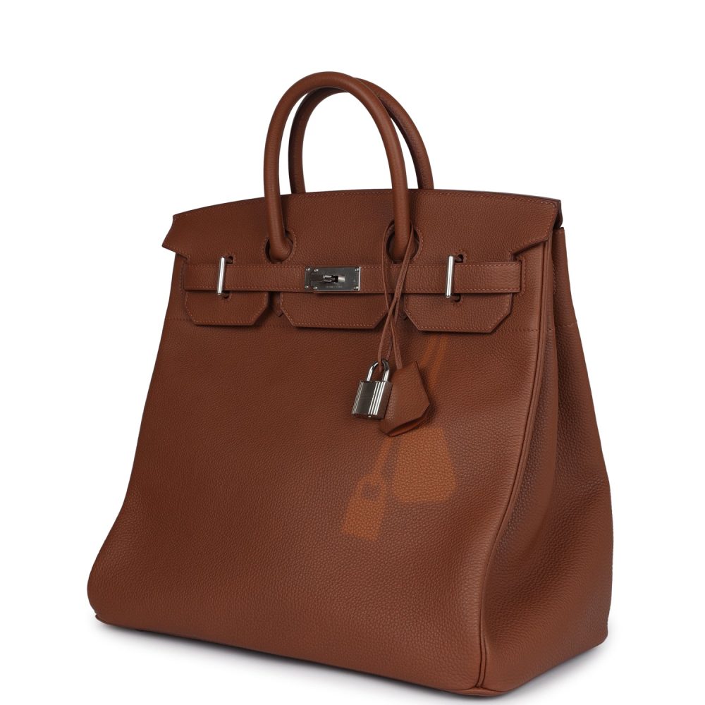 Hermes Coup De Soleil Birkin HAC 40 Gold Togo Palladium Hardware - Image 5