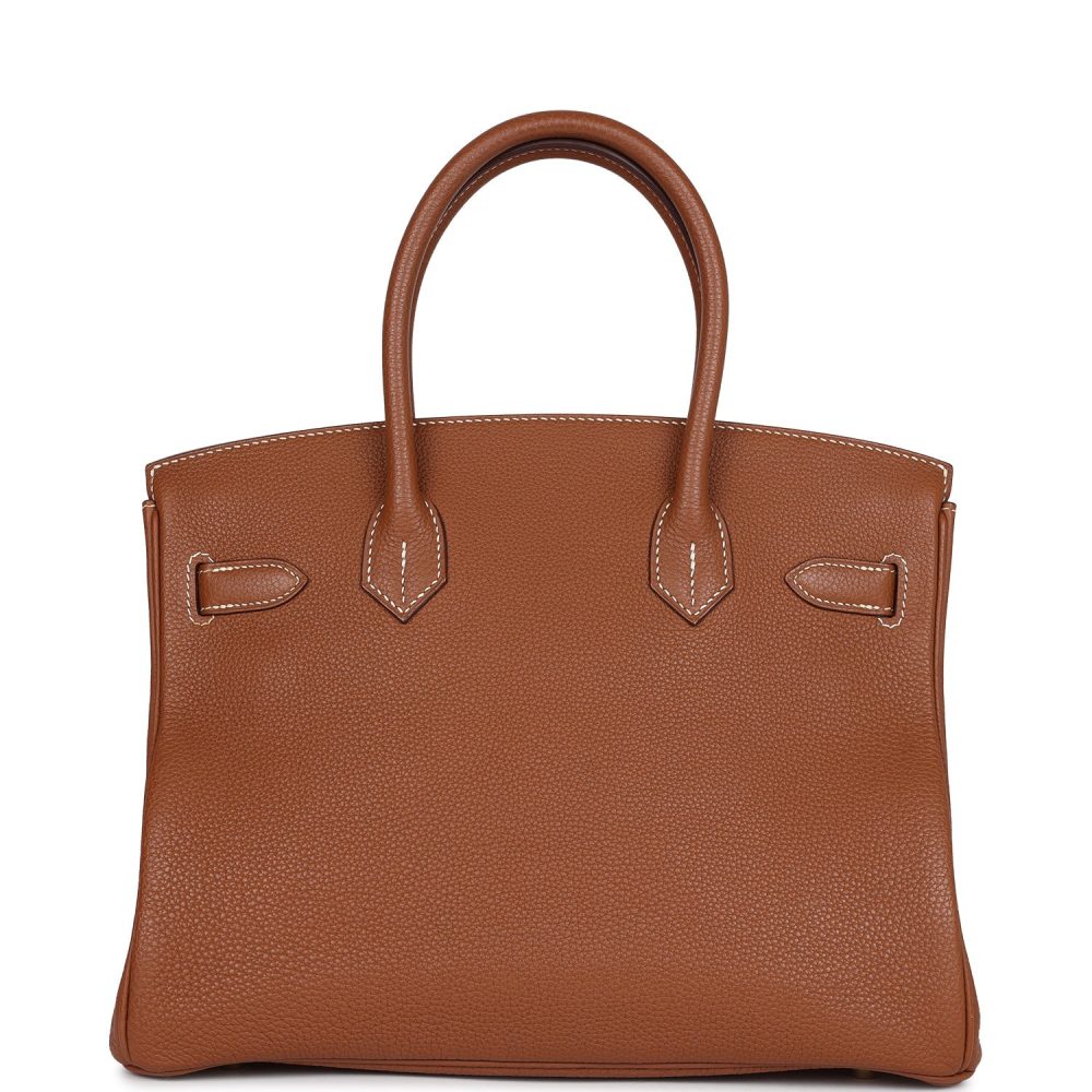 Pre-owned Hermes Birkin 30 Gold Togo Gold Hardware - Image 4
