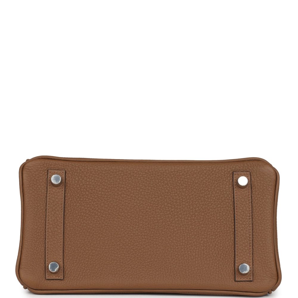 Hermes Birkin 25 Alezan Togo Palladium Hardware - Image 6