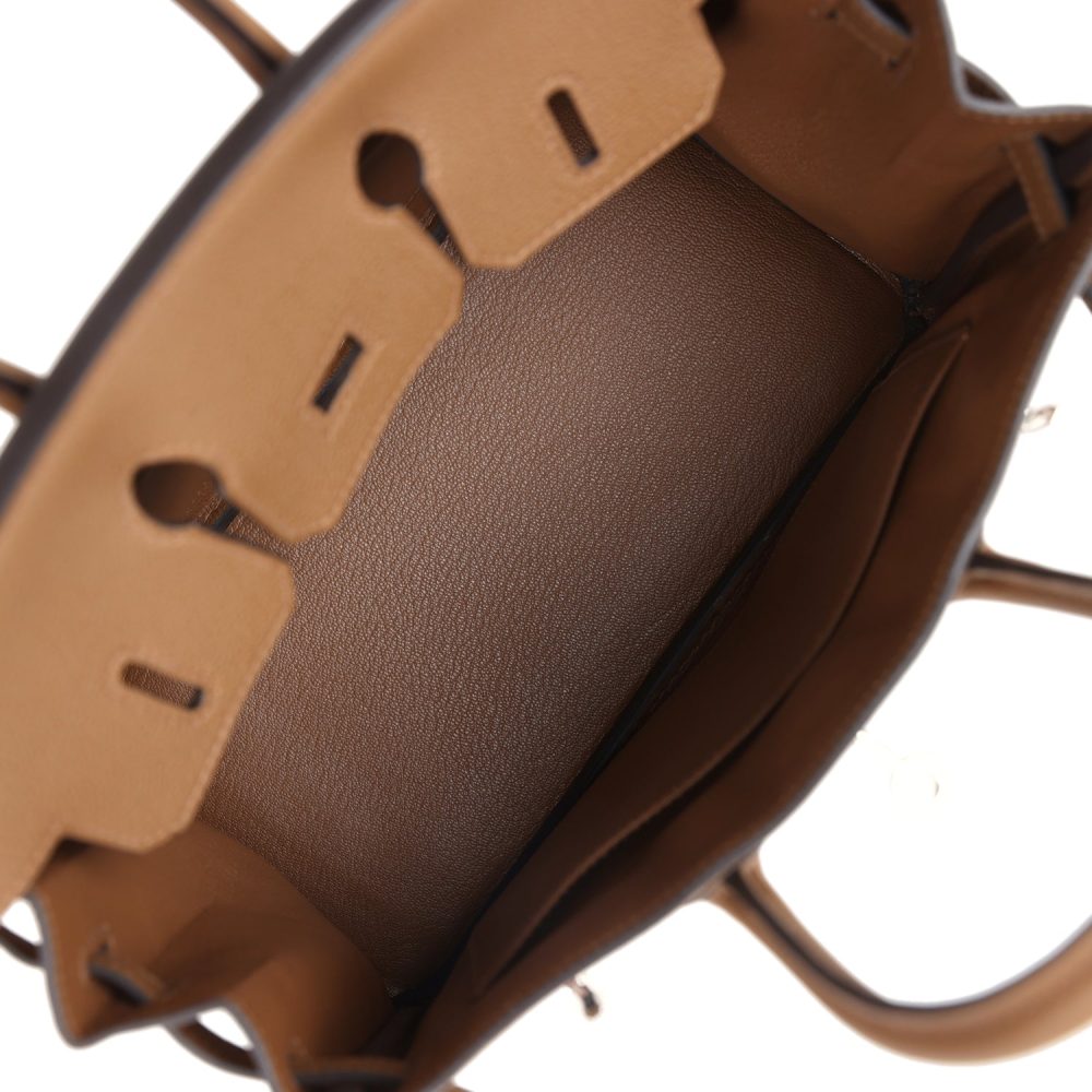 Hermes Birkin 25 Alezan Togo Palladium Hardware - Image 8