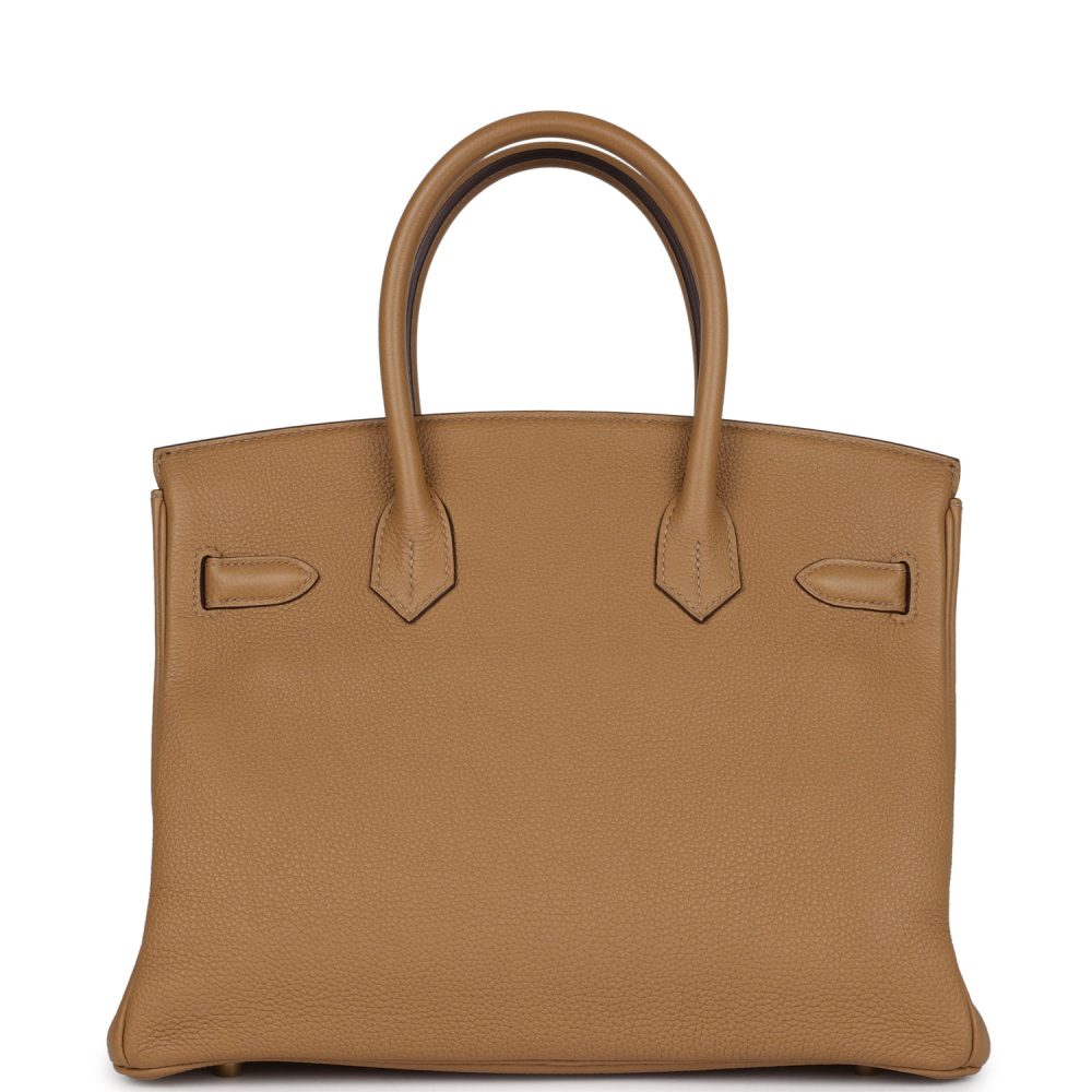 Hermes Birkin 30 Biscuit Togo Gold Hardware - Image 4