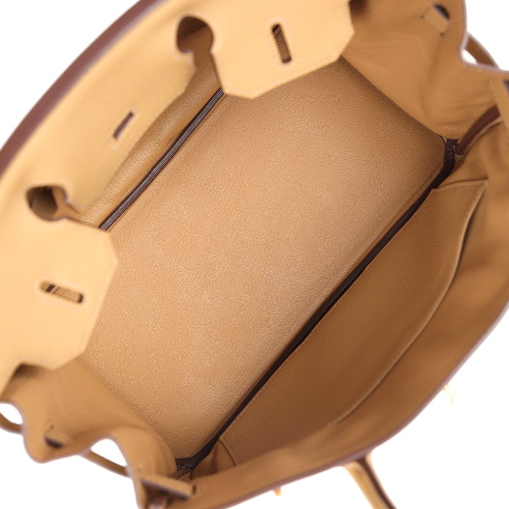 Hermes Birkin 30 Biscuit Togo Gold Hardware - Image 8