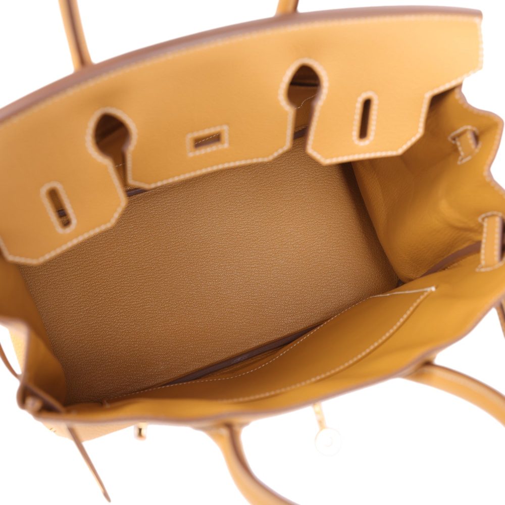 Hermes Birkin 30 Natural Sable Togo Gold Hardware - Image 9