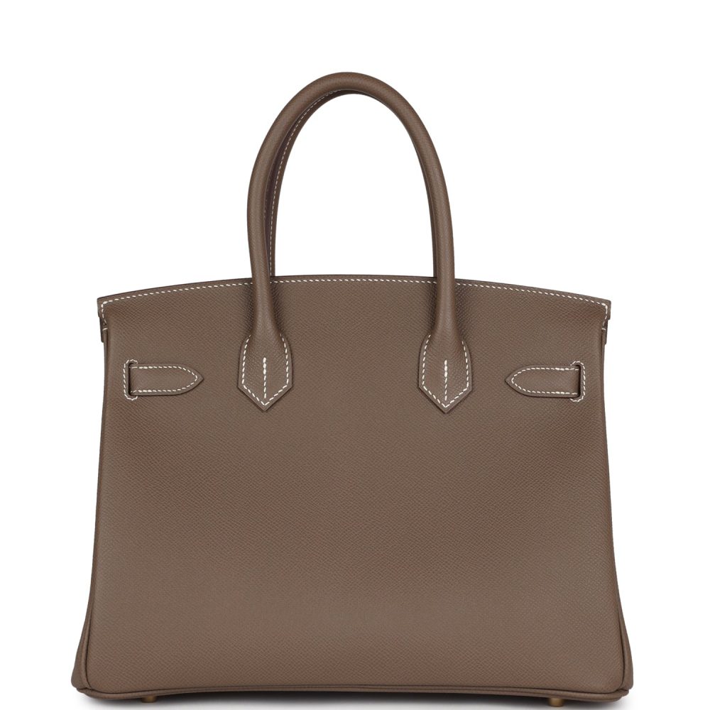 Hermes Birkin 30 Etoupe Epsom Gold Hardware - Image 5