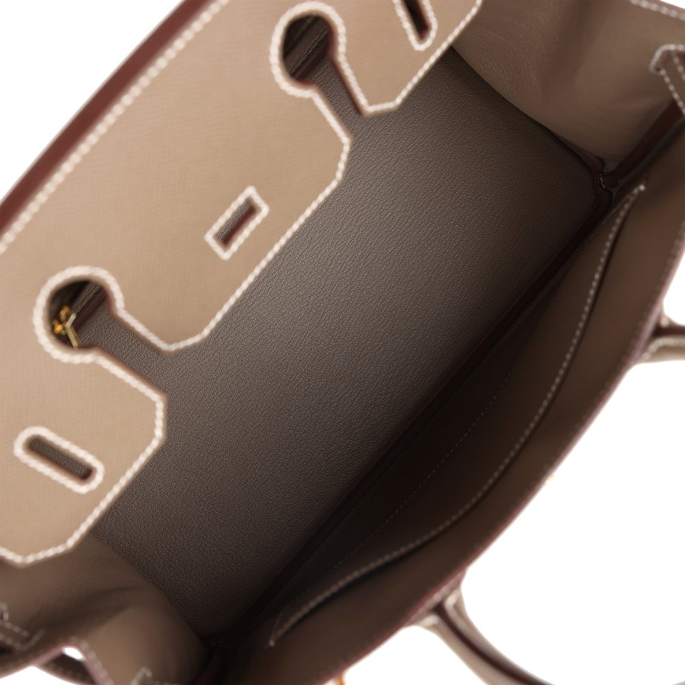 Hermes Birkin 30 Etoupe Epsom Gold Hardware - Image 8