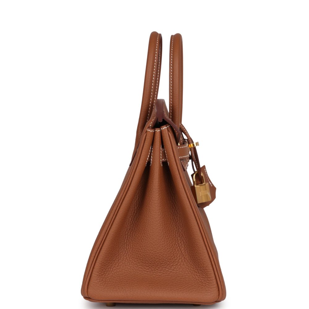 Hermes Birkin 25 Gold Togo Gold Hardware - Image 4