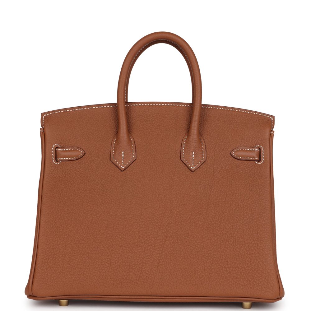 Hermes Birkin 25 Gold Togo Gold Hardware - Image 5