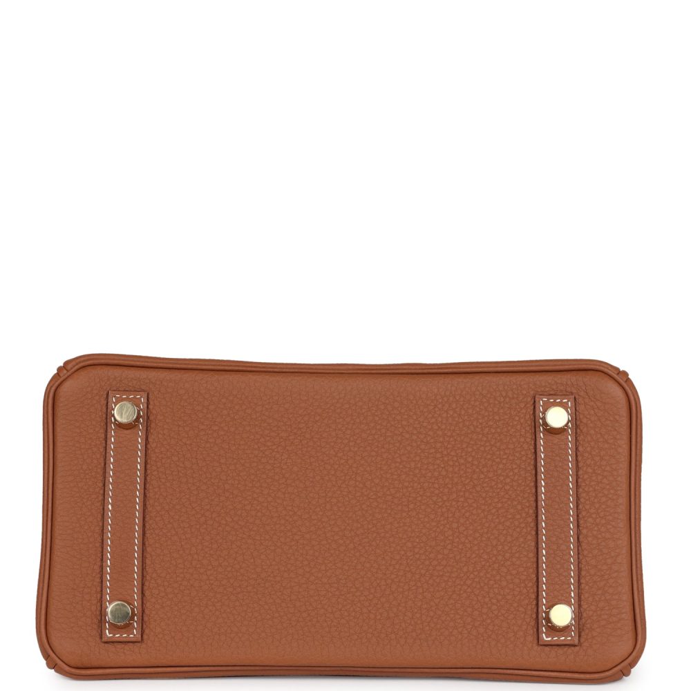 Hermes Birkin 25 Gold Togo Gold Hardware - Image 6