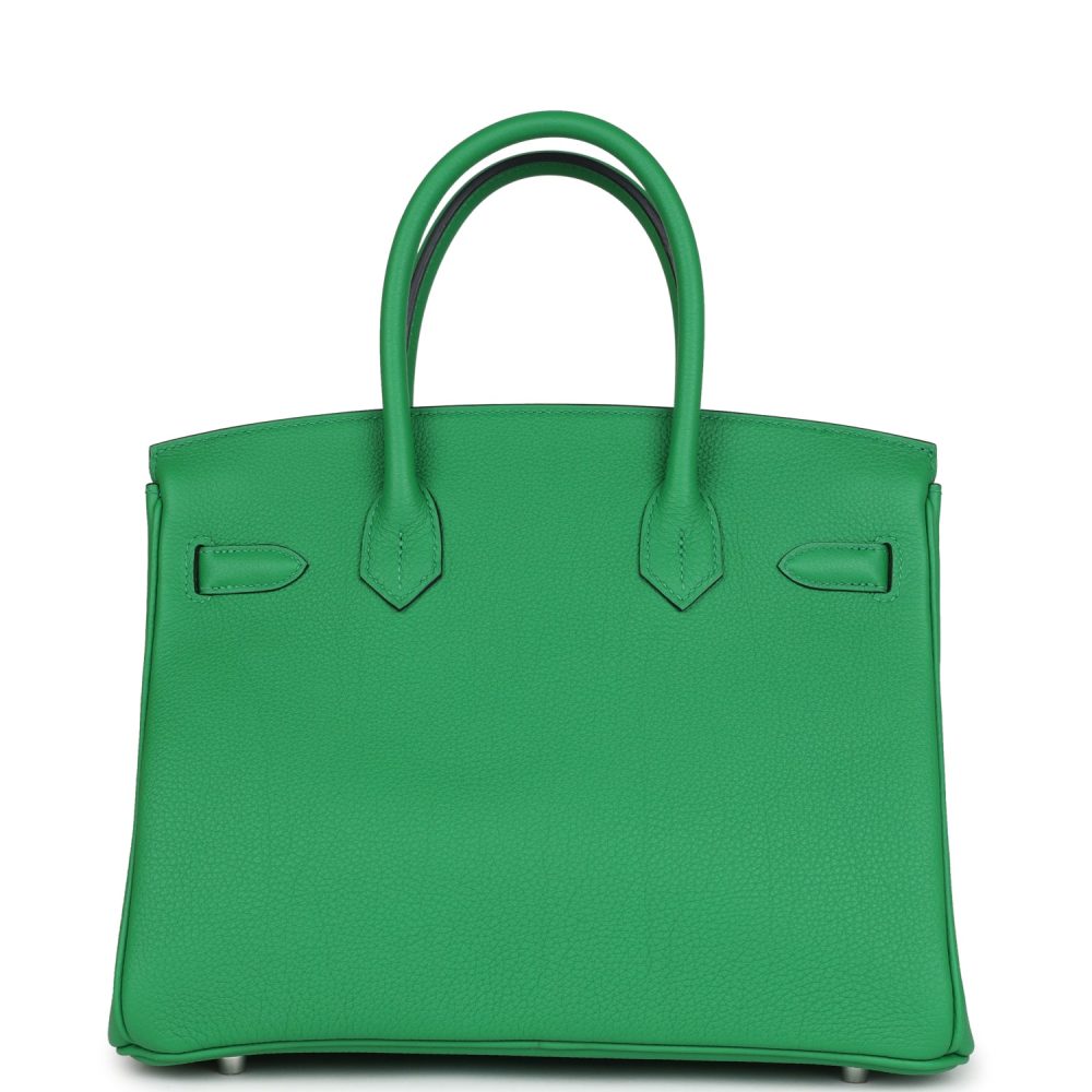 Hermes Birkin 30 Bambou Togo Palladium Hardware - Image 4