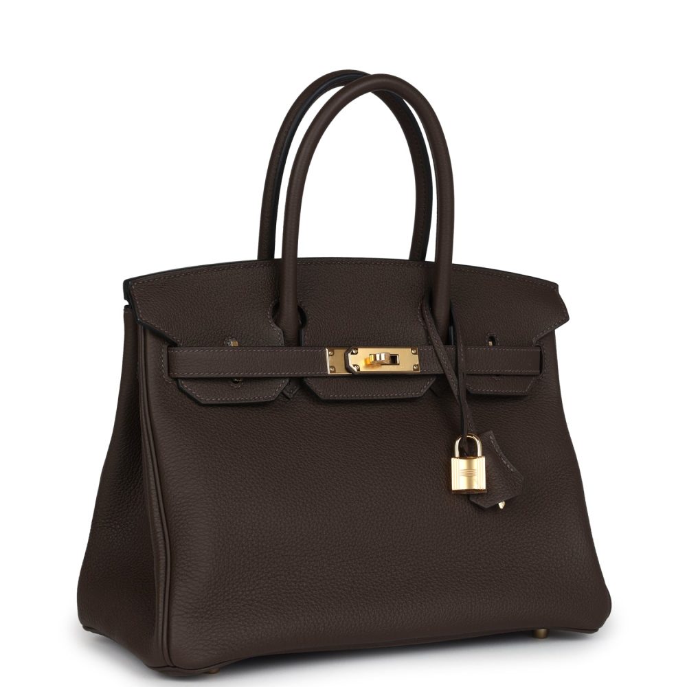 Hermes Birkin 30 Ecorce Togo Gold Hardware - Image 2