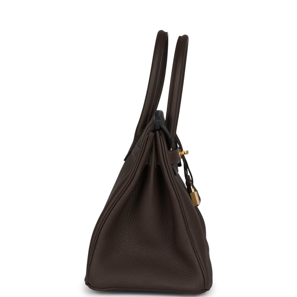 Hermes Birkin 30 Ecorce Togo Gold Hardware - Image 3