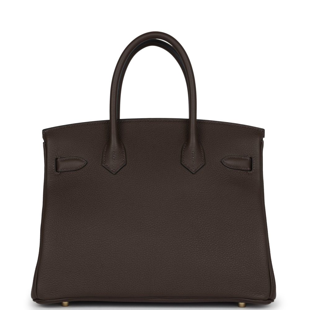 Hermes Birkin 30 Ecorce Togo Gold Hardware - Image 4