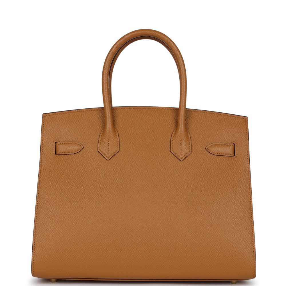 Hermes Birkin Sellier 30 Sesame Epsom Gold Hardware - Image 4