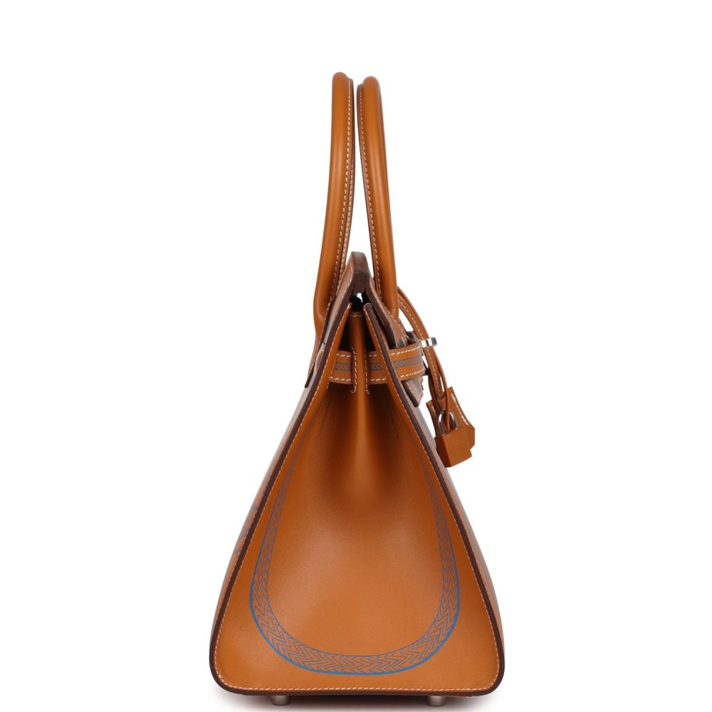 Hermes Birkin Sellier 30 "Zouaves Et Dragons" Naturel Sable Butler Palladium Hardware - Image 3