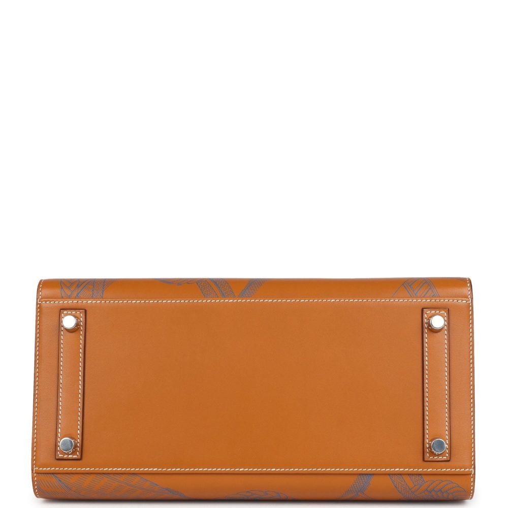 Hermes Birkin Sellier 30 "Zouaves Et Dragons" Naturel Sable Butler Palladium Hardware - Image 6