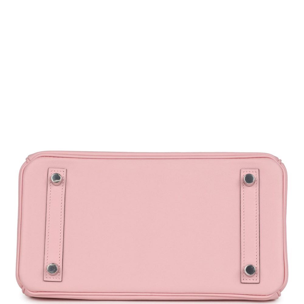 Hermes Birkin 25 Rose Sakura Swift Palladium Hardware - Image 6