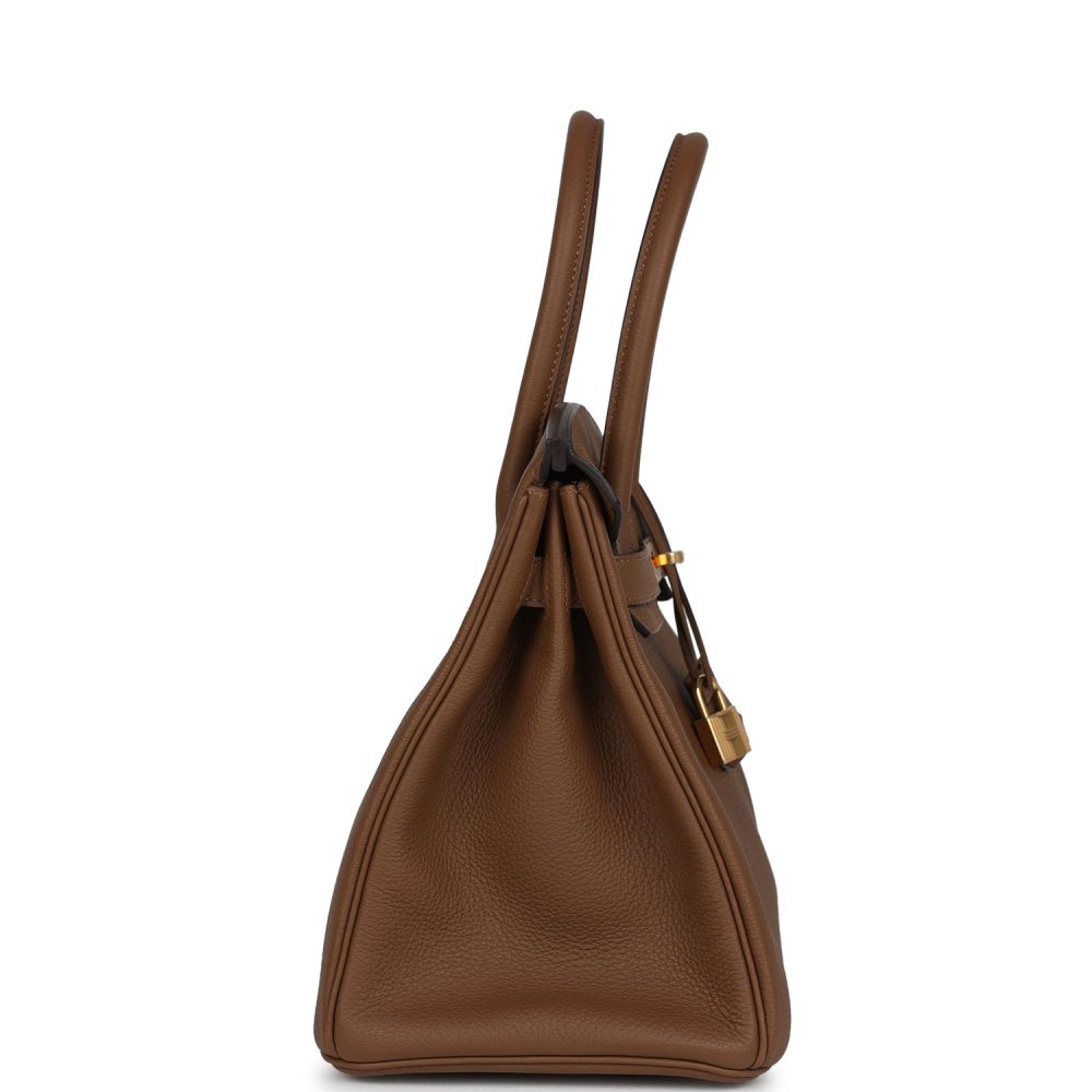 Hermes Birkin 30 Alezan Togo Gold Hardware - Image 3