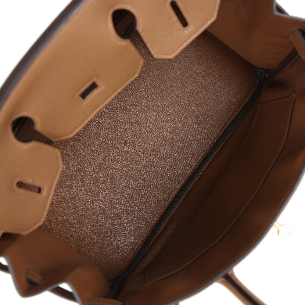 Hermes Birkin 30 Alezan Togo Gold Hardware - Image 8