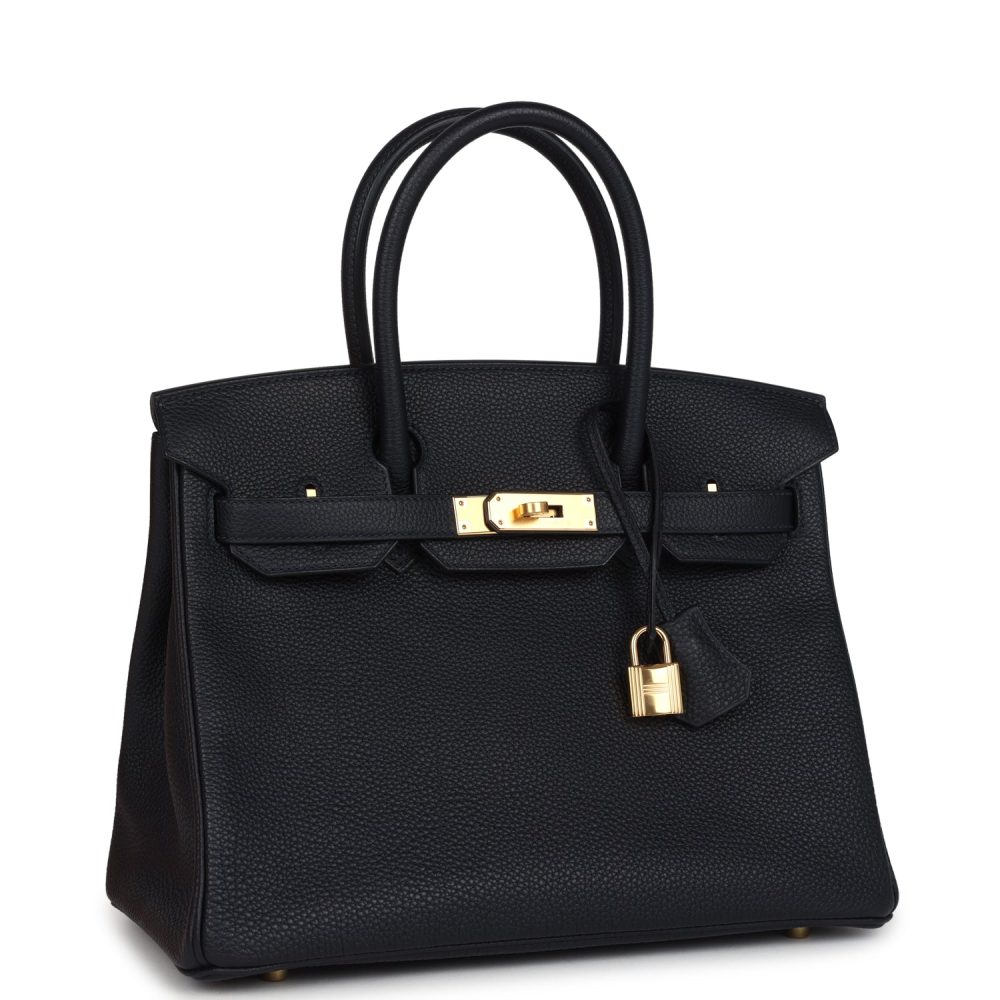Hermes Birkin 30 Caban Togo Gold Hardware - Image 2