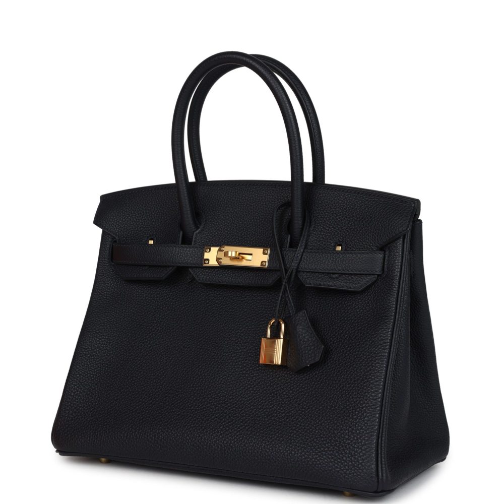 Hermes Birkin 30 Caban Togo Gold Hardware - Image 3