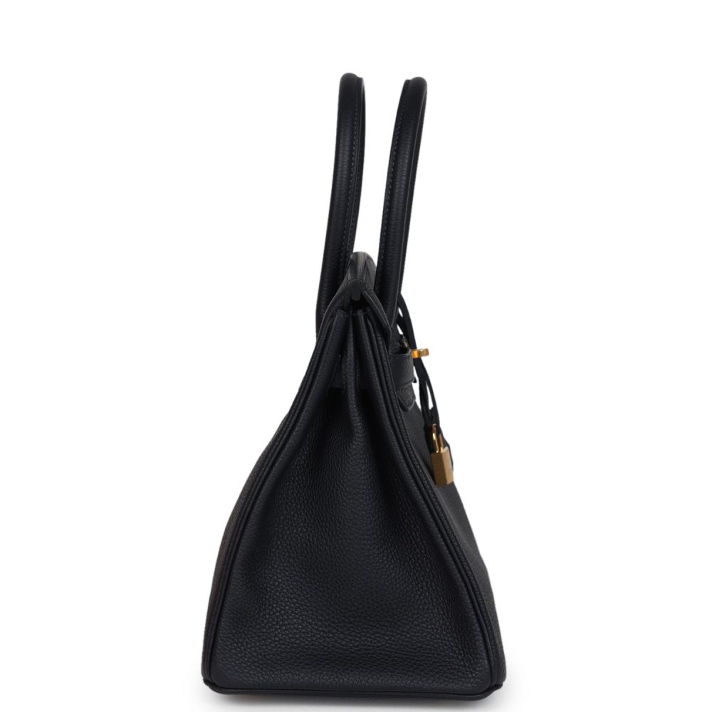 Hermes Birkin 30 Caban Togo Gold Hardware - Image 4