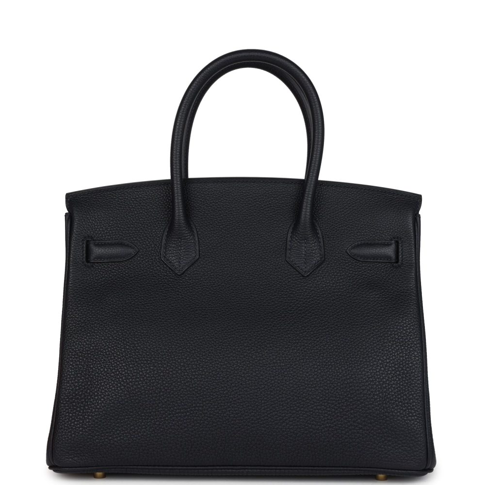 Hermes Birkin 30 Caban Togo Gold Hardware - Image 5