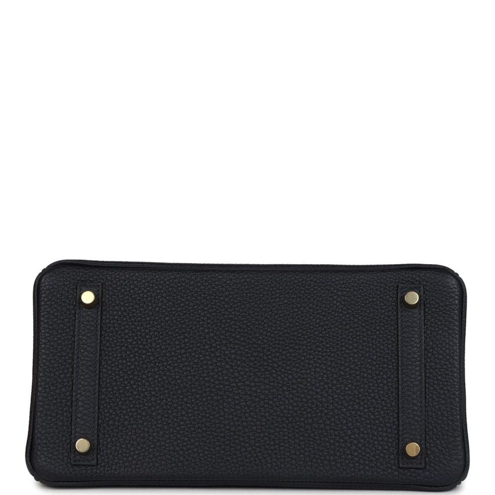 Hermes Birkin 30 Caban Togo Gold Hardware - Image 6