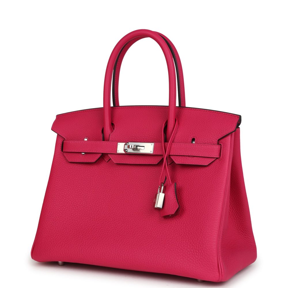 Hermes Birkin 30 Rose Mexico Togo Palladium Hardware - Image 5