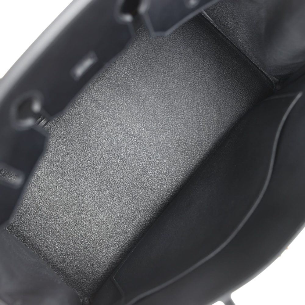 Hermes Birkin 35 Black Jonathan Gold Hardware - Image 8