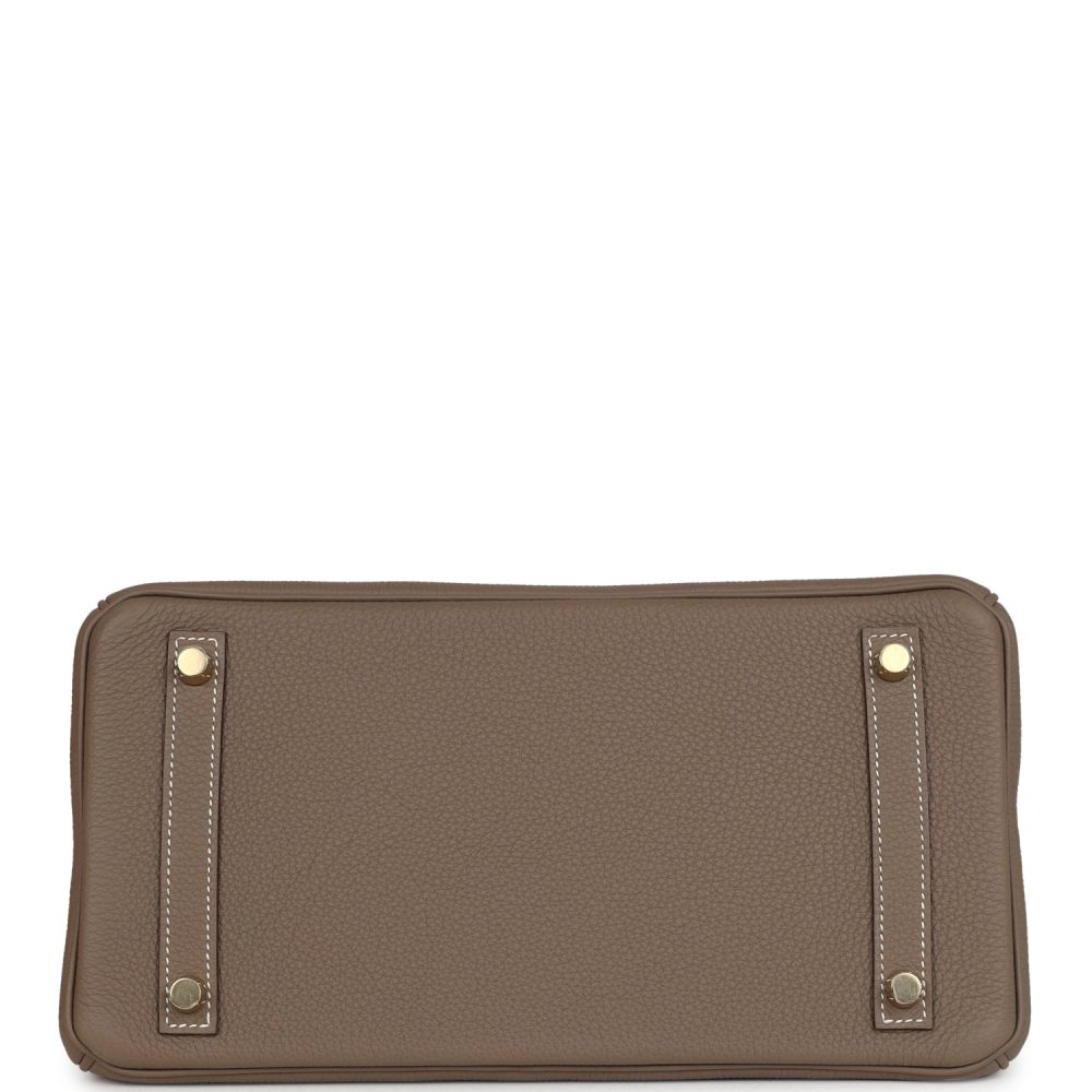 Hermes Birkin 30 Etoupe Togo Gold Hardware - Image 6