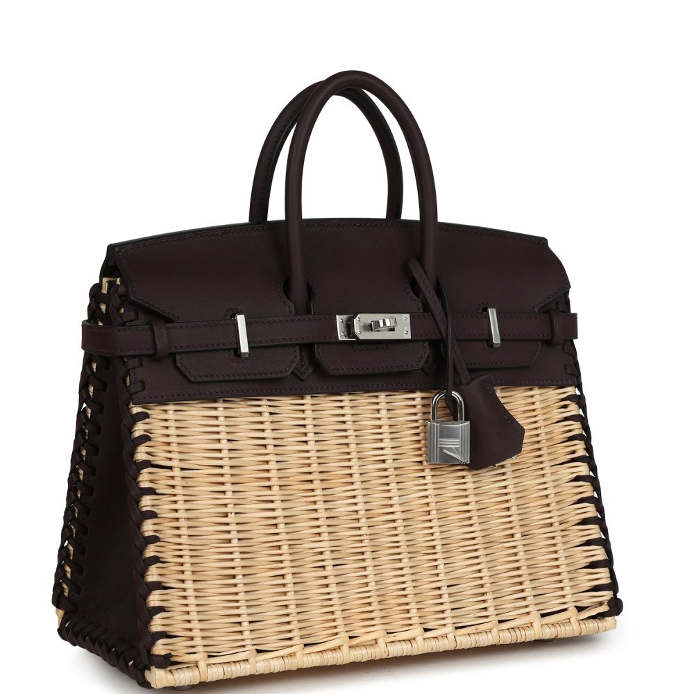 Hermes Picnic Birkin 25 Rouge Sellier Swift Palladium Hardware - Image 2