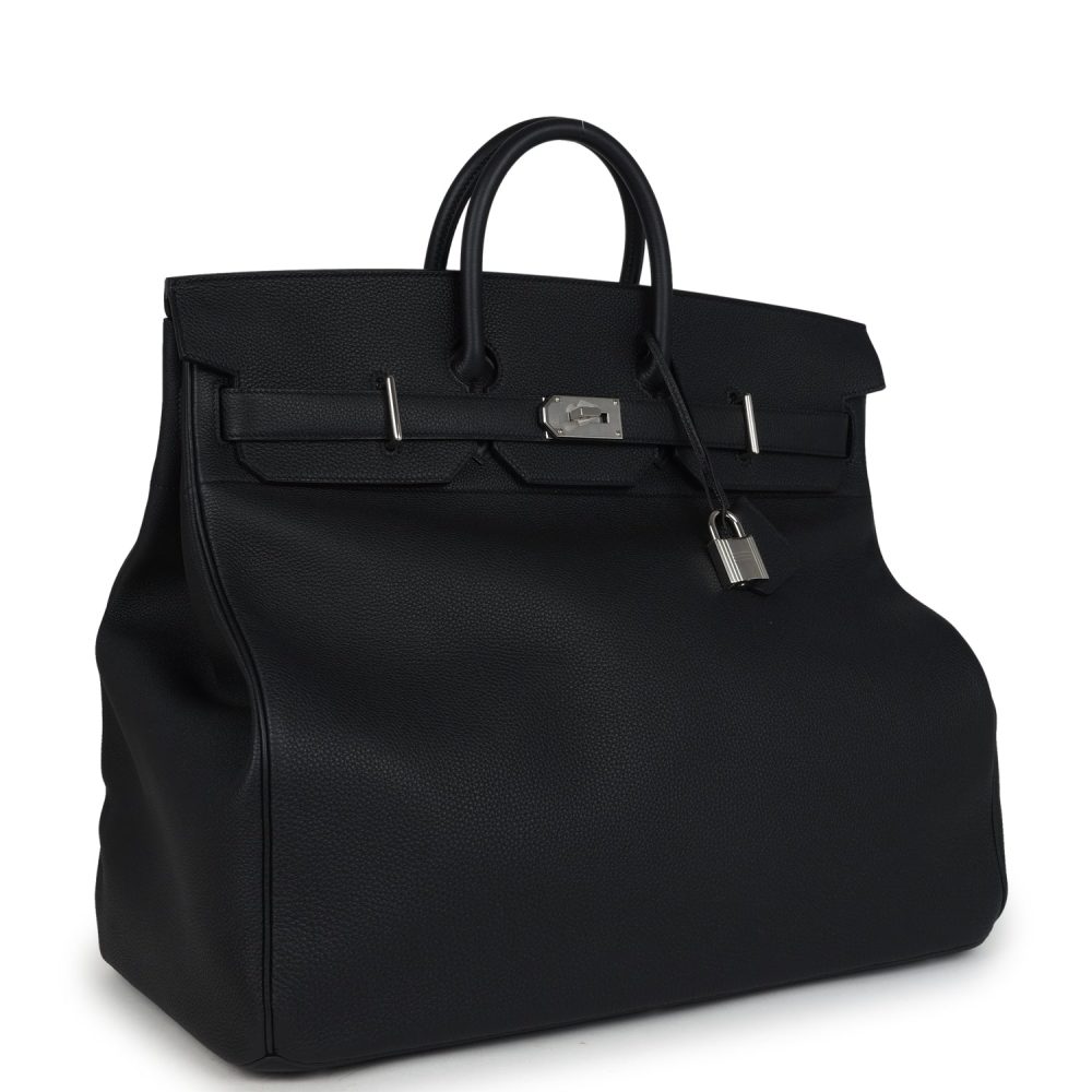 Hermes Birkin HAC 50 Black Togo Palladium Hardware - Image 2