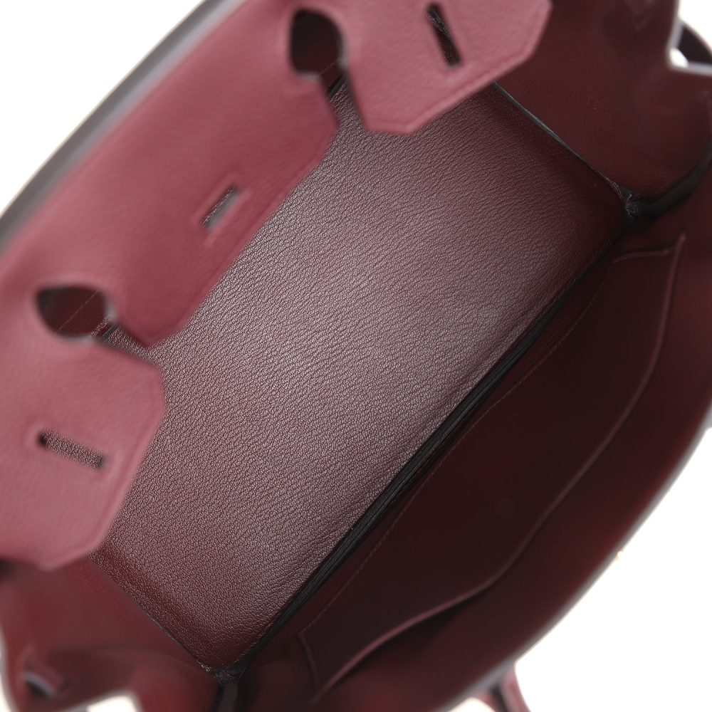 Hermes Birkin 30 Bordeaux Togo Gold Hardware - Image 8