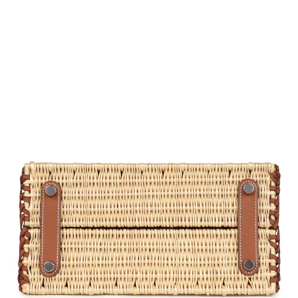 Hermes Picnic Birkin Sellier 25 Gold Swift Palladium Hardware - Image 6