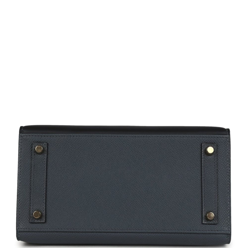 Hermes "Rainy Days" Sac Faubourg Birkin 20 Gris Misty Matte Alligator Permabrass Hardware - Image 6