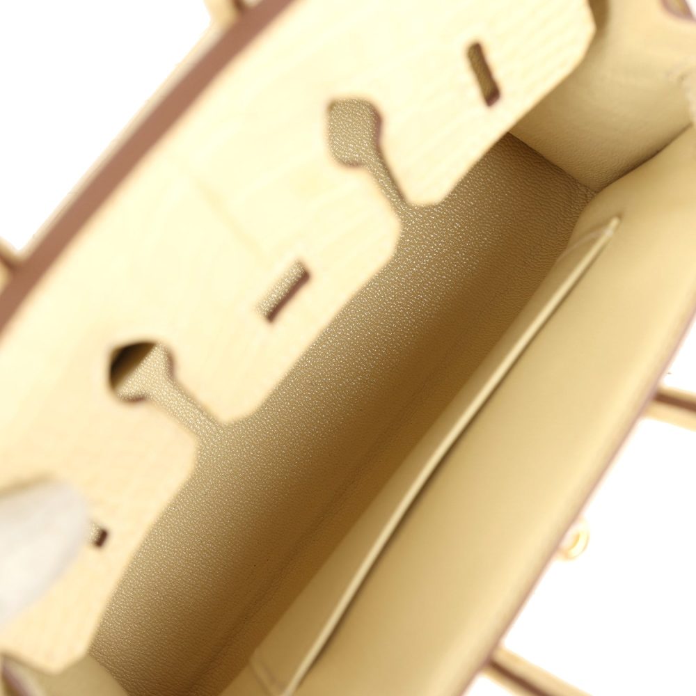 Hermes Birkin Sellier 20 Vanille Matte Alligator Gold Hardware - Image 8