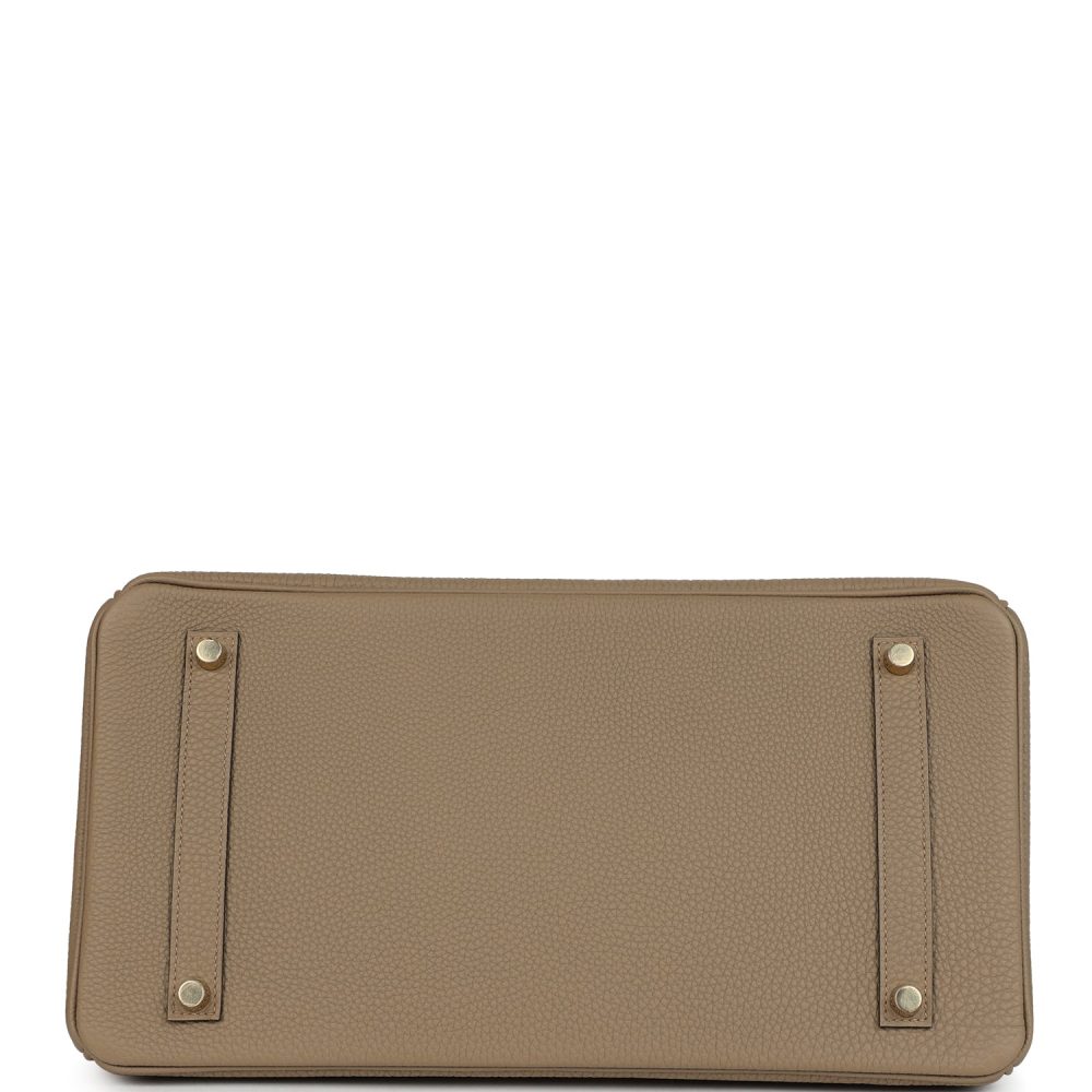 Hermes Birkin 35 Beige Marfa Togo Gold Hardware - Image 6