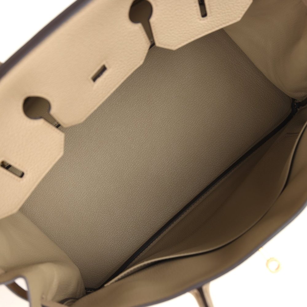 Hermes Birkin 35 Beige Marfa Togo Gold Hardware - Image 7