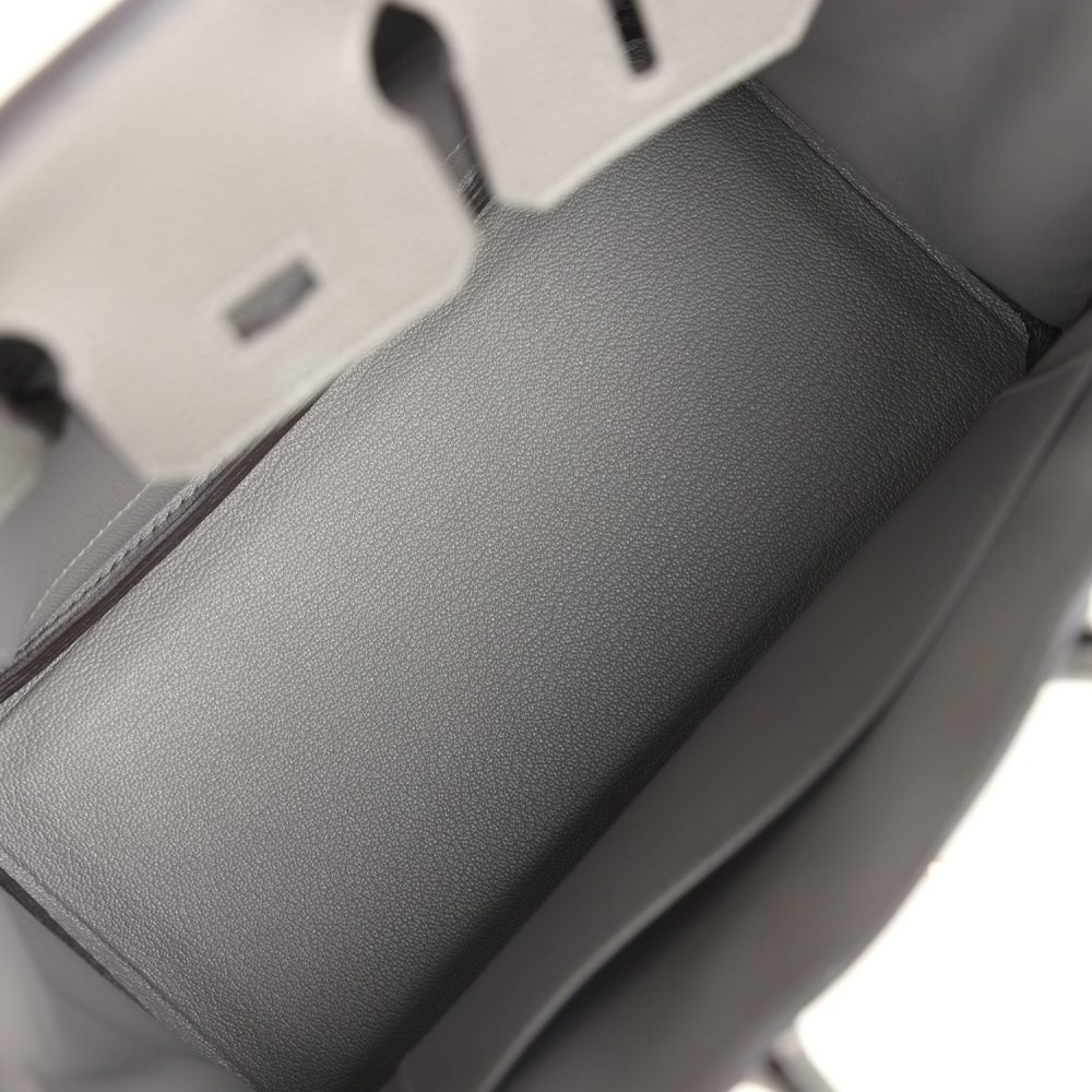 Hermes Birkin 25 Gris Meyer Togo Palladium Hardware - Image 8