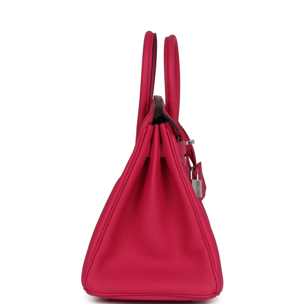 Hermes Birkin 25 Rose Mexico Togo Palladium Hardware - Image 3