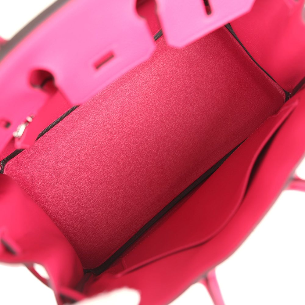 Hermes Birkin 25 Rose Mexico Togo Palladium Hardware - Image 8
