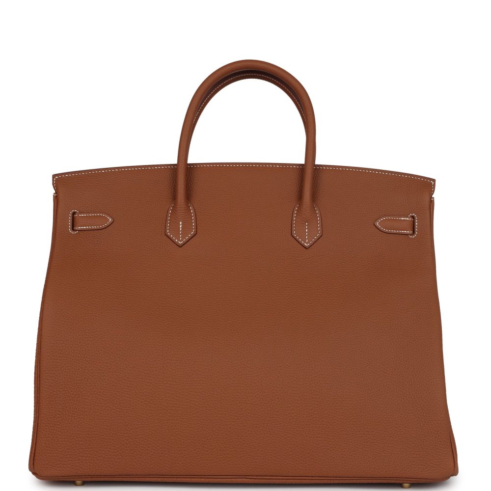 Hermes Birkin 40 Gold Togo Gold Hardware - Image 5